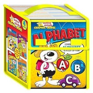 Active‎ Minds Graphic Novels 4-Book Vinyl Bag Set